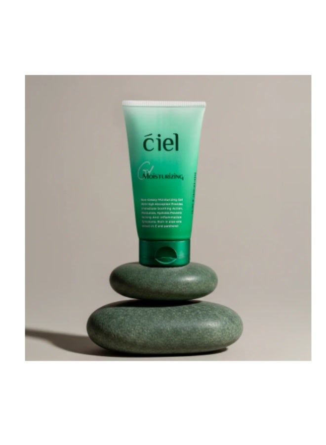 سيل (Ciel) جل مرطب للوجه 120 مل - لضبط إفراز الدهون وتصحيح المسام الواسعة - ترطيب عميق بحمض الهيالورونيك والنياسيناميد - مظهر غير لامع وسريع الامتصاص - Image 2